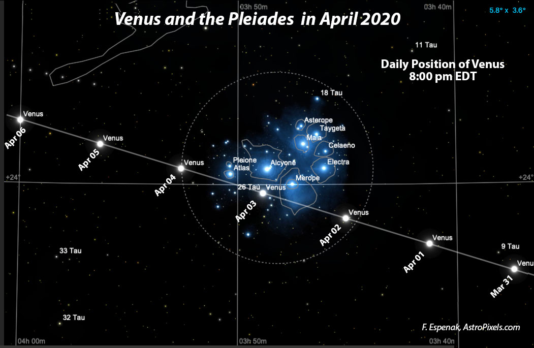 Venus Pleiades2020 1